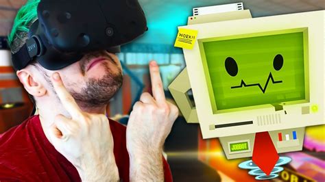 jacksepticeye job simulator|htc vive job simulator.